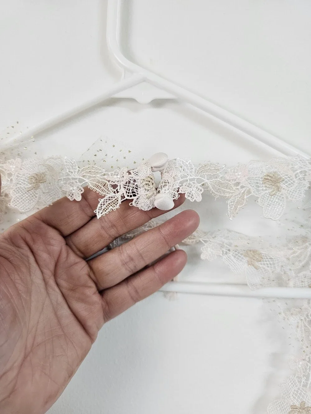 For Love & Lemons Delicate Lace Floral Girly Soft Girl Romantic Bra Lingerie